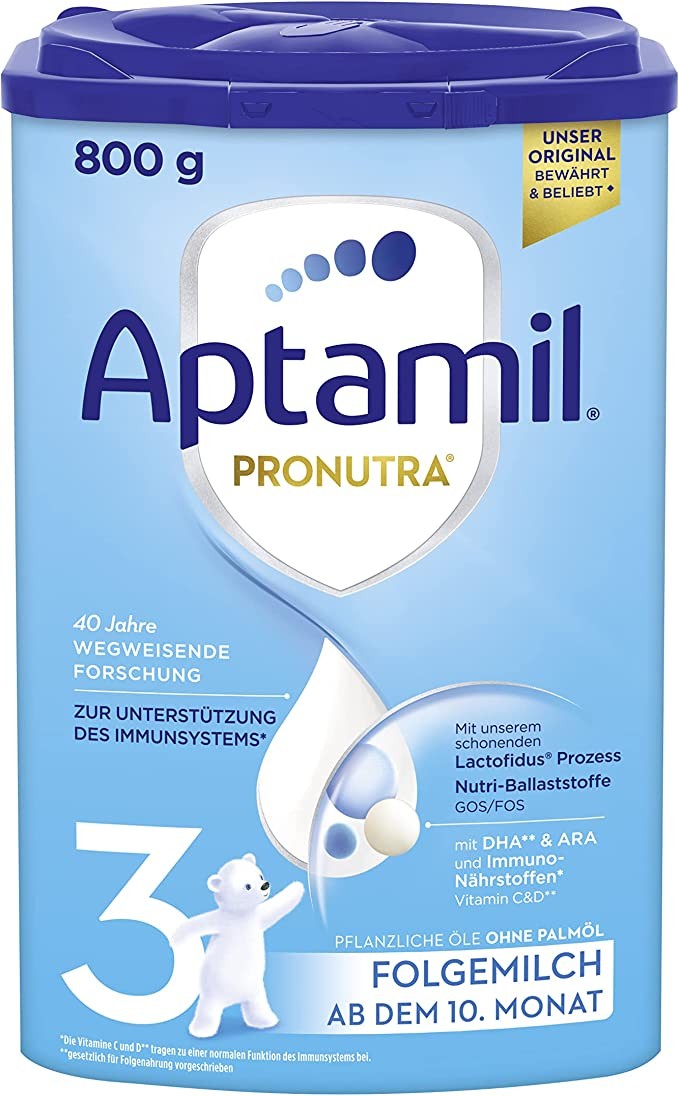 Aptamil Pronutra-ADVANCE Infant Milk Powder Stage 3 (applicable to babies over 10 months), 800g (new and old packaging will be shipped randomly)