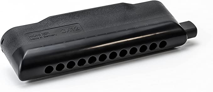 Hohner Harmonica M754500 CX 12 C major harmonica, black