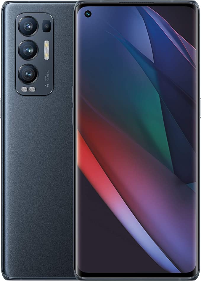 OPPO Find X3 Neo 5G - 12GB RAM & 256GB Memory Card Free Smartphone (6.5", 50MP Quad Camera, Snapdragon 865 Processor, Dual SIM) - Black